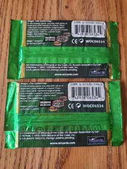 MAGIC THE GATHERING Lot of Two (2) 6TH EDITION Booster Packs with a BONUS READ - Image 2