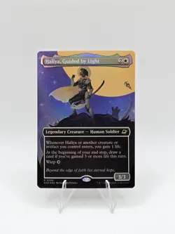 Haliya, Guided by Light (Borderless) Edge of Eternities Foil Near Mint - Image 1