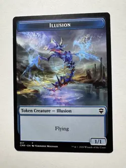 1x Illusion Token Saproling Token Commander Legends Magic the Gathering MTG - Image 1