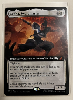 MTG - Avatar - Sokka, Swordmaster Extended - Mythic 0174 - Image 1