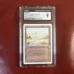 CGC 9 Magic: The Gathering Badlands Revised Edition MTG Mint Graded - Image 1