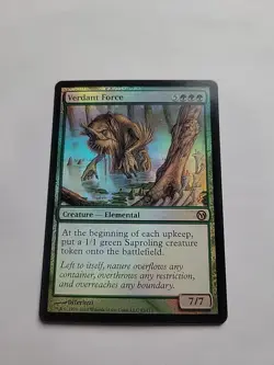 MTG - Verdant Force (Foil) Duels of the Planeswalkers Foil Rare #87 - Image 1