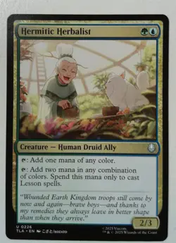 Hermitic Herbalist *Uncommon* Magic MtG x1 Avatar: The Last Airbender - Image 1