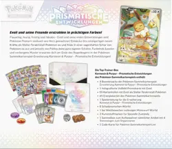 Pokemon Pokemon Prismatische Entwicklungen Karmesin & Purpur Top-Trainer-Box - Image 3