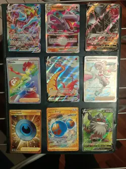 Lotto Carte Pokemon Giratina V Astro Full Art Hyper Gold - Image 2