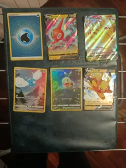 Lotto Carte Pokemon Giratina V Astro Full Art Hyper Gold - Image 5