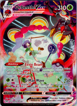 Orbeetle VMAX - TG13/TG30 - Pokemon Lost Origins Trainer Gallery Ultra Rare NM - Image 1