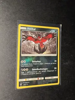 Pokemon Karte Yveltal 54/73 Schimmernde Legenden Deutsch Holo Reverse - Image 3