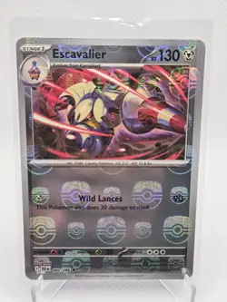 Escavalier Master Ball Pattern SV Black Bolt English | Pokemon TCG - Image 1