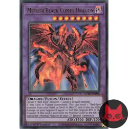 Yugioh Meteor Black Comet Dragon GFTP-EN096 Ultra Rare 1st Edition NM - Image 1