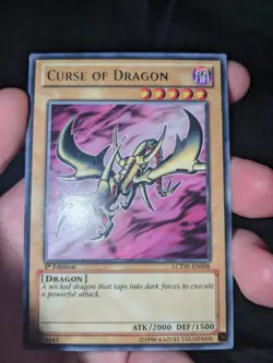 Curse Of Dragon - mp - LCYW-EN006 - 1st Edition - Rare - Yu-Gi-Oh! TCG - Image 1