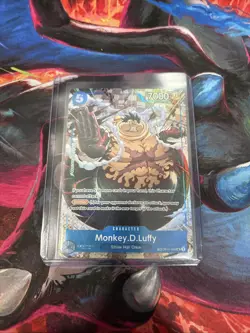 Monkey.D.Luffy OP11-058 TR Treasure Rare One Piece Carrying On His Will English - Image 1