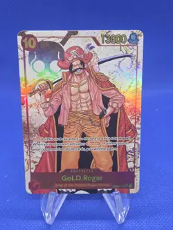 One Piece Emperors in the New World Gol D Roger OP09-118 Alternate Alt Art SEC - Image 1
