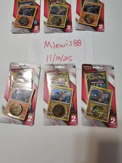 Pokemon TCG Sun & Moon Lot of 6 (2) Mini Packs (3 cards each) w/ promo card - Image 3