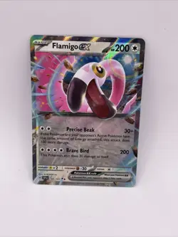 Pokemon TCG: Flamingo EX 160/191 - Holo Double Rare Card - Surging Sparks - NM - Image 1