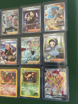 12 Card Lot 1st Edition Pokemon Card Vintage & Modern NM Illustrations, Full Art - Image 3