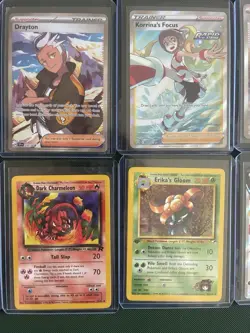 12 Card Lot 1st Edition Pokemon Card Vintage & Modern NM Illustrations, Full Art - Image 4