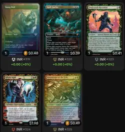 MTG Innistrad Remastered 14 Borderless & Special Border Cards Lot Foil/Non Foil - Image 4