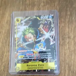 Bandai One Piece Card Game Roronoa Zoro Character ST-10 ST10-014 8000 Power - Image 1