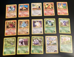 Lot of *29* Pokemon Gym Challenge Common/Uncommon Cards (NM/NM-) - Image 1