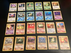 Big Lot of *65* Pokemon Gym Heroes Cards, Common/Uncommon (NM, NM-, NM-/LP) - Image 1