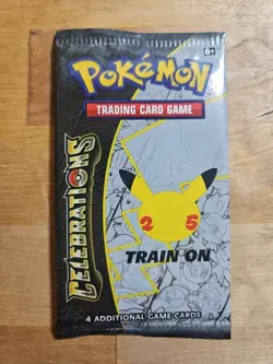 Pokemon Celebrations Booster Pack 4 Cards Pack New Sealed Offical TCG 04 - Image 1