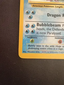 Gyarados 6/102 Base Set Unlimited Holo Rare Pokemon TCG Card Vintage WOTC - Image 5