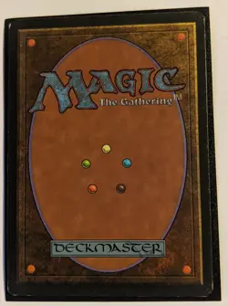MTG Old English Light Play Magic Card *GOBLIN WIZARD* from THE DARK - Image 2