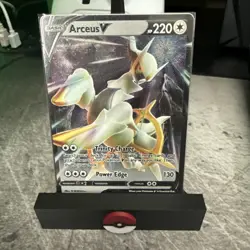 Arceus V Metal Card 122/172 Arceus Vstar Ultra Premium Collection Promo - Image 1