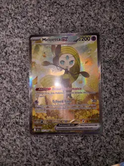 Meloetta ex - 167/086 - Special Illustration Rare - Black Bolt - Pokemon Card - Image 1