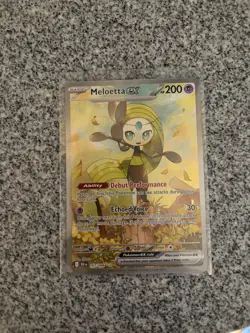 Meloetta ex - 167/086 - Special Illustration Rare - Black Bolt - Pokemon Card - Image 3