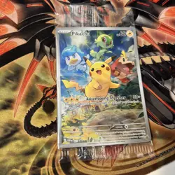 Pokemon Pikachu TCG Black Star Promo SVP027 Holo Card Sealed, SVP Paldea Evolved - Image 1