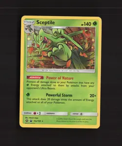 Sceptile 10a/168 Celestial Storm Cosmos Holo Alt Art Promo Pokemon Card LP - Image 1