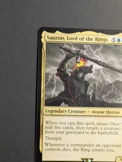 MTG Card - 1x Sauron Lord of the Rings - NM Pack Fresh LOTR Magic The Gathering - Image 3