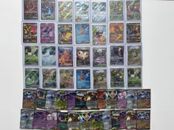Phantasmal Flames 52 Card Lot. Promos, Meowth Piplup And More, 24 Ex’s - Image 1