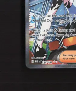 Mela 236/182 Paradox Rift Full Art Ultra Rare Holo Pokemon Card NM - Image 5