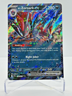 Pokemon TCG N's Zoroark EX Double Rare Card 98/159 Journey Together - MINT - Image 1