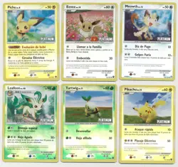 SPANISH 2009 Pokemon Reverse Holo Burger King Promo Set of 12 Cards! NM/MINT! - Image 2