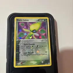 Dark Celebi 4/101 EX Hidden Legends 2004 Holo Rare Pokemon Card TCG Lp - Image 1