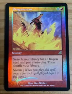 MTG Magic the Gathering Dragonstorm Scourge Foil - Image 1
