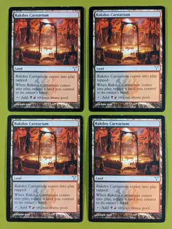 Rakdos Carnarium x4 Dissension 4x Playset Magic the Gathering MTG - Image 1