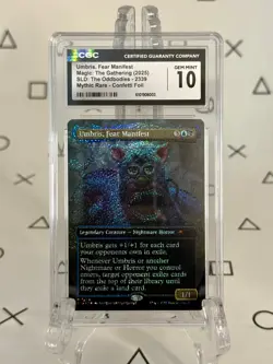 Umbris Fear Manifest Confetti Foil - CGC 10 Gem Mint Furby Secret Lair MTG Magic - Image 1
