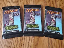 MAGIC THE GATHERING Lot of Three (3) TORMENT Factory Sealed Booster Packs - Image 1
