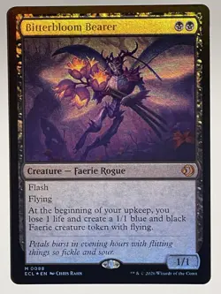 MTG - Bitterbloom Bearer - Foil, NM-Mint, English - Lorwyn Eclipsed - Image 1