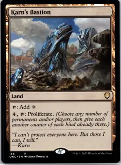 Karn's Bastion R Commander: Phyrexia: All Will Be One 156 NM - Image 1