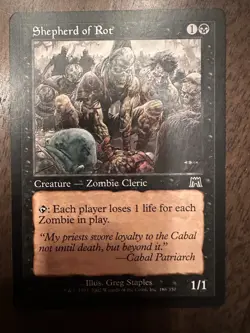 Shepherd of Rot : MTG / Onslaught #168 / LP - Image 1
