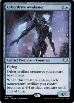MTG Cyberdrive Awakener (69) | NM | Commander: Edge of Eternities {EOC} - Image 1