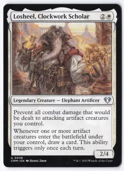 Losheel, Clockwork Scholar U Commander Masters 38 LP - Image 1