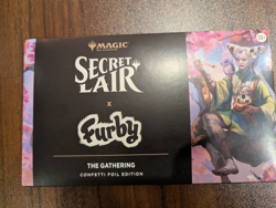 MTG Secret Lair x Furby The Gathering Confetti Foil Edition SEALED - Image 1