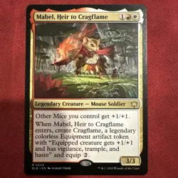 Mabel, Heir to Cragflame (0224) Bloomburrow BLB MTG Magic NM - Image 1